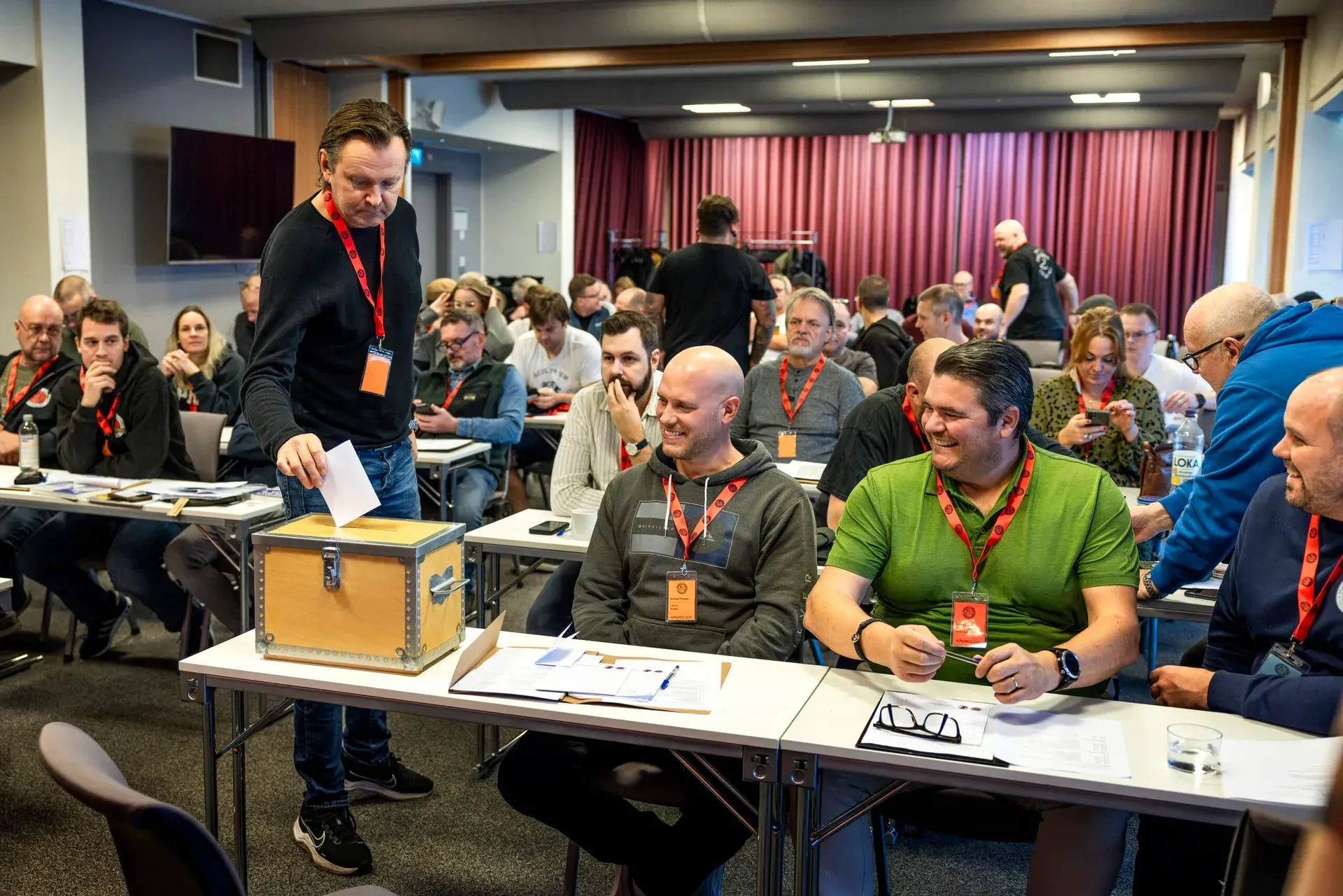 Hamnarbetarförbundets kongress i november 2024